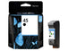 HP45AHP 45 (51645A/AE) Ink Cartridge, Black,42ml, Made in Ireland