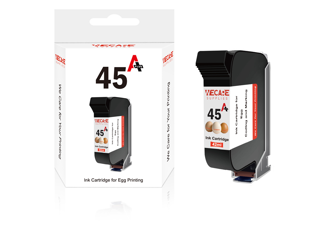 Red egg marking printing ink cartridge