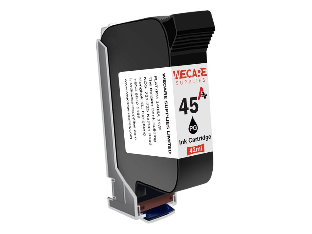 Gerber Ink Wecare 45A A Plus ink cartridge, Ultra Black, Higher Density, Plotter ...